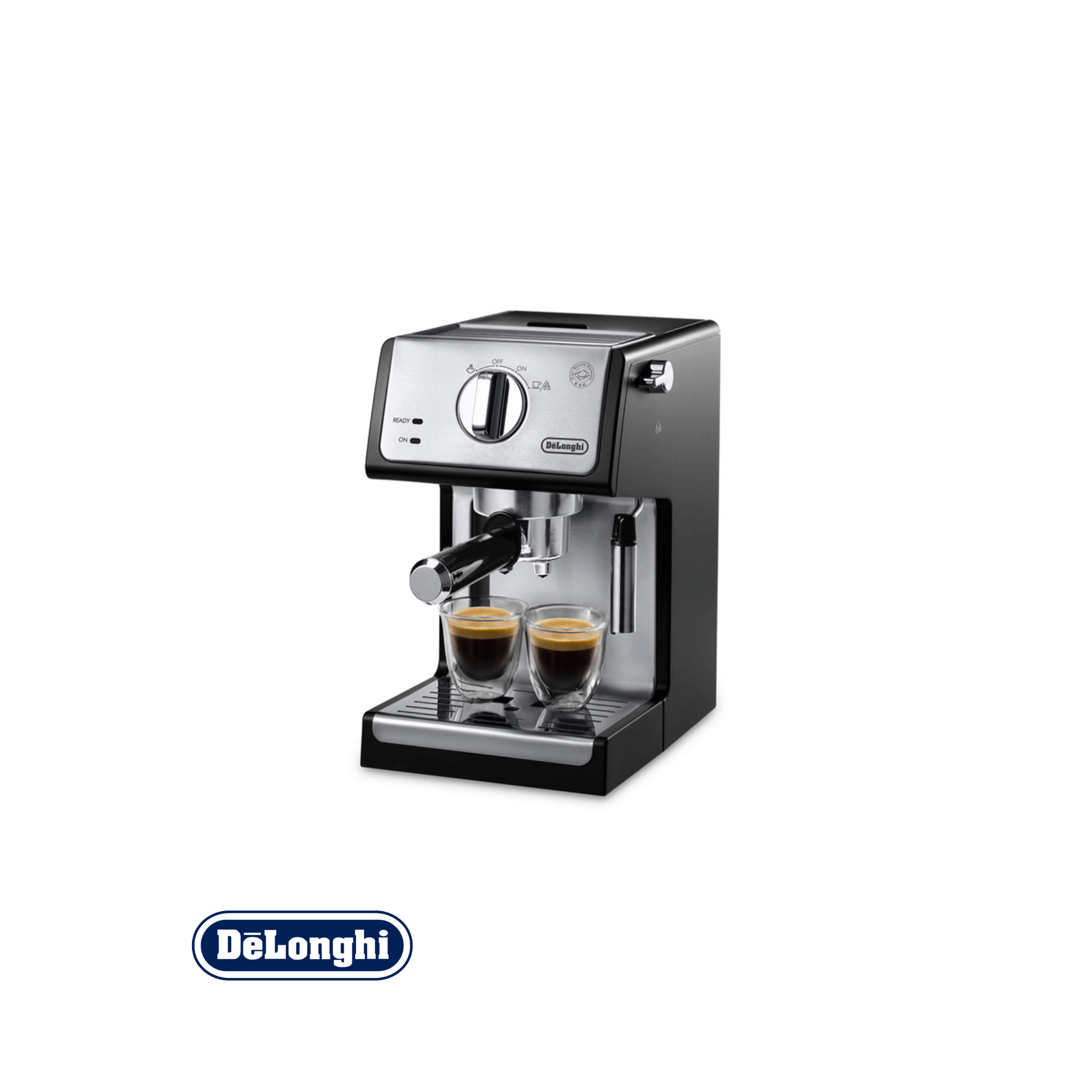 DELONGHI - Máquina Espresso Con Espumador De Leche Línea Active - Negro - ECP3420