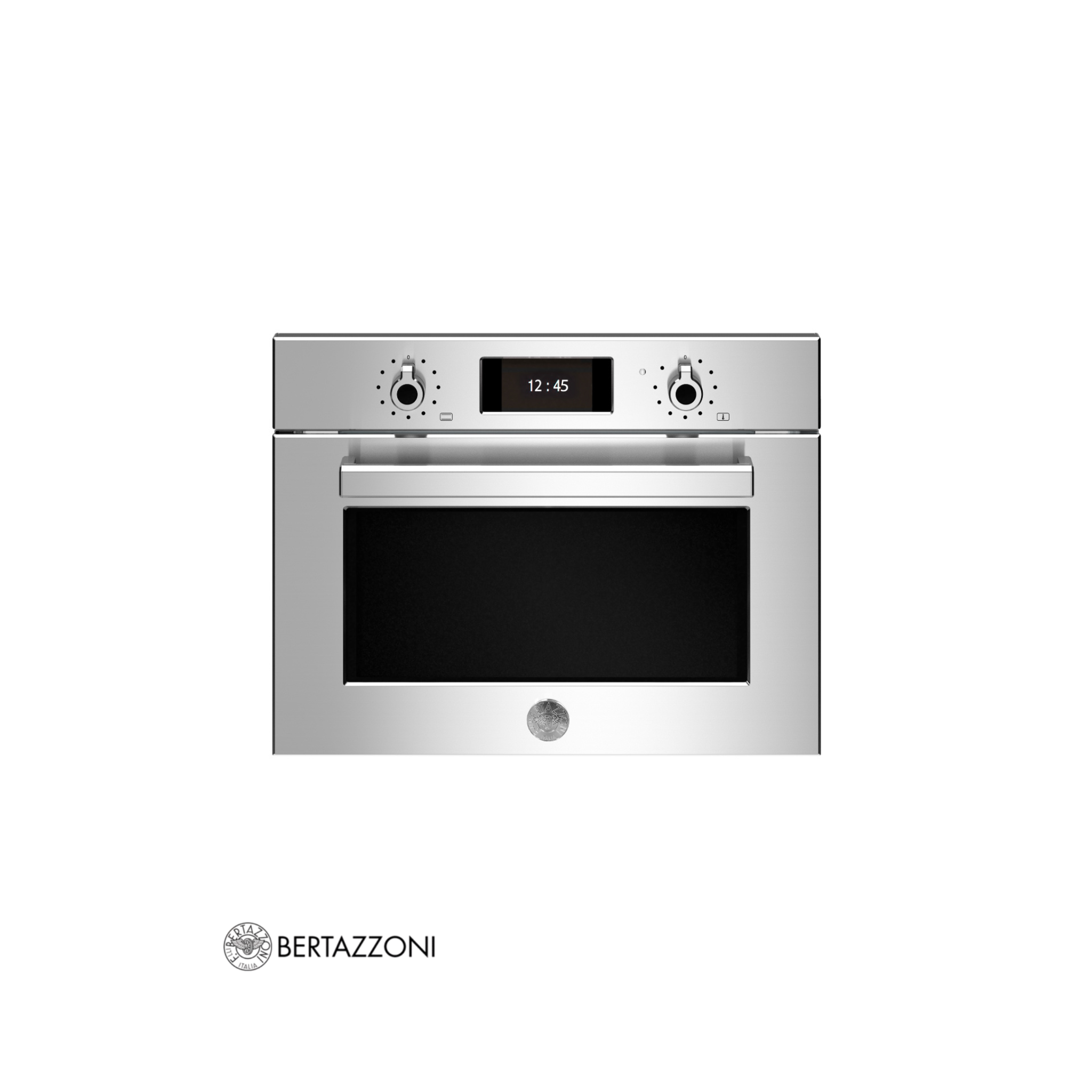 BERTAZZONI Horno Pro Compacto combi Microondas Formato 45x60 - F457PROMWTX