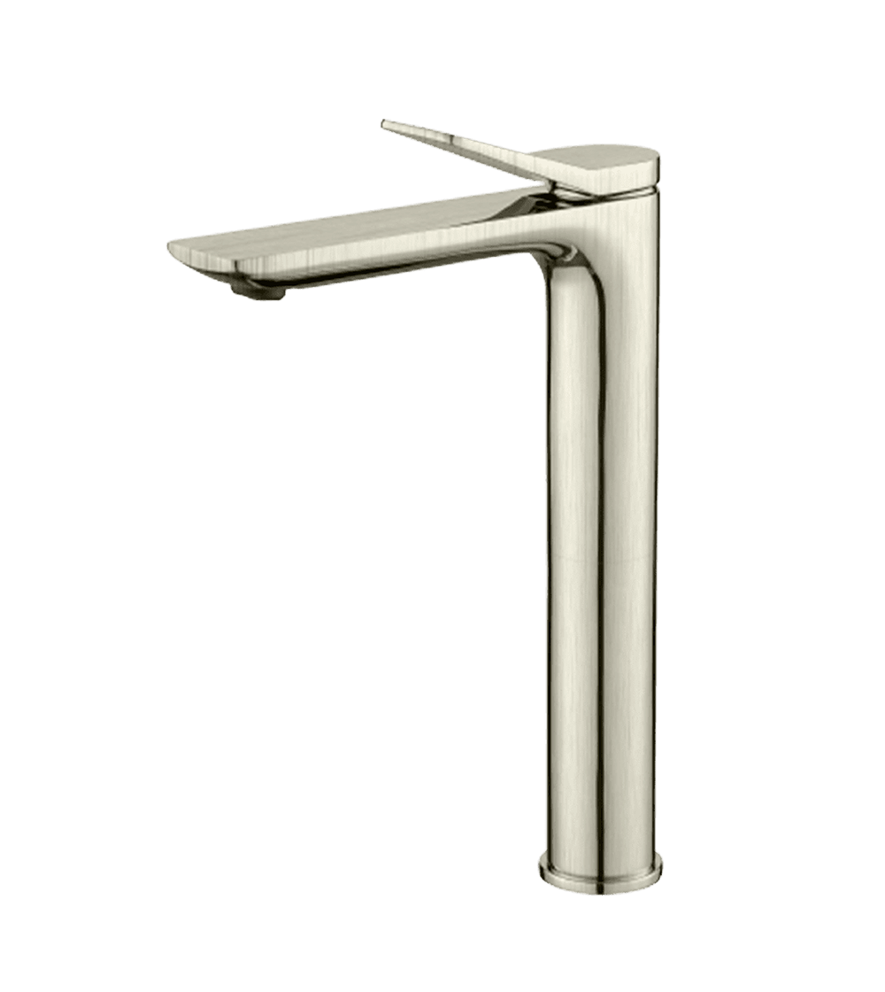 AZZOR - Grifería Caño Alto Azzor Sienna Satin Nickel - AZZ -AZ-605-02BN