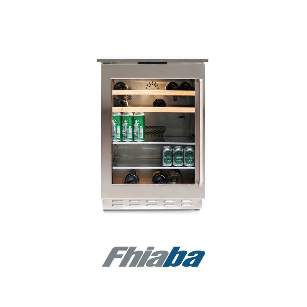 FHIABA - Centro de Bebidas Undercounter 60CM Inox 1 Temp - UCB601TPOR
