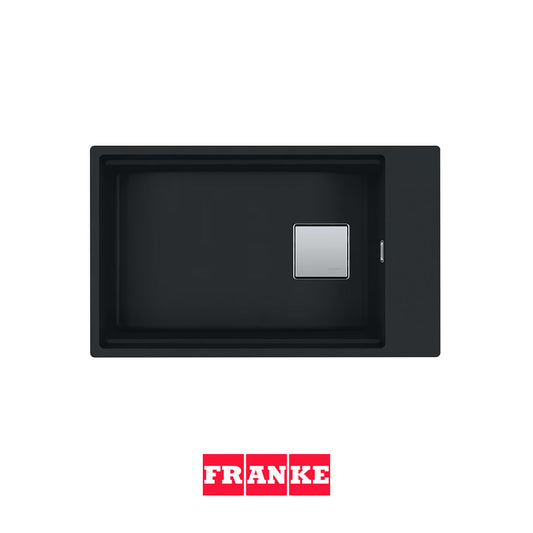 FRANKE - KNG 110-62 - Negro mate Poceta sintética Kubus negro