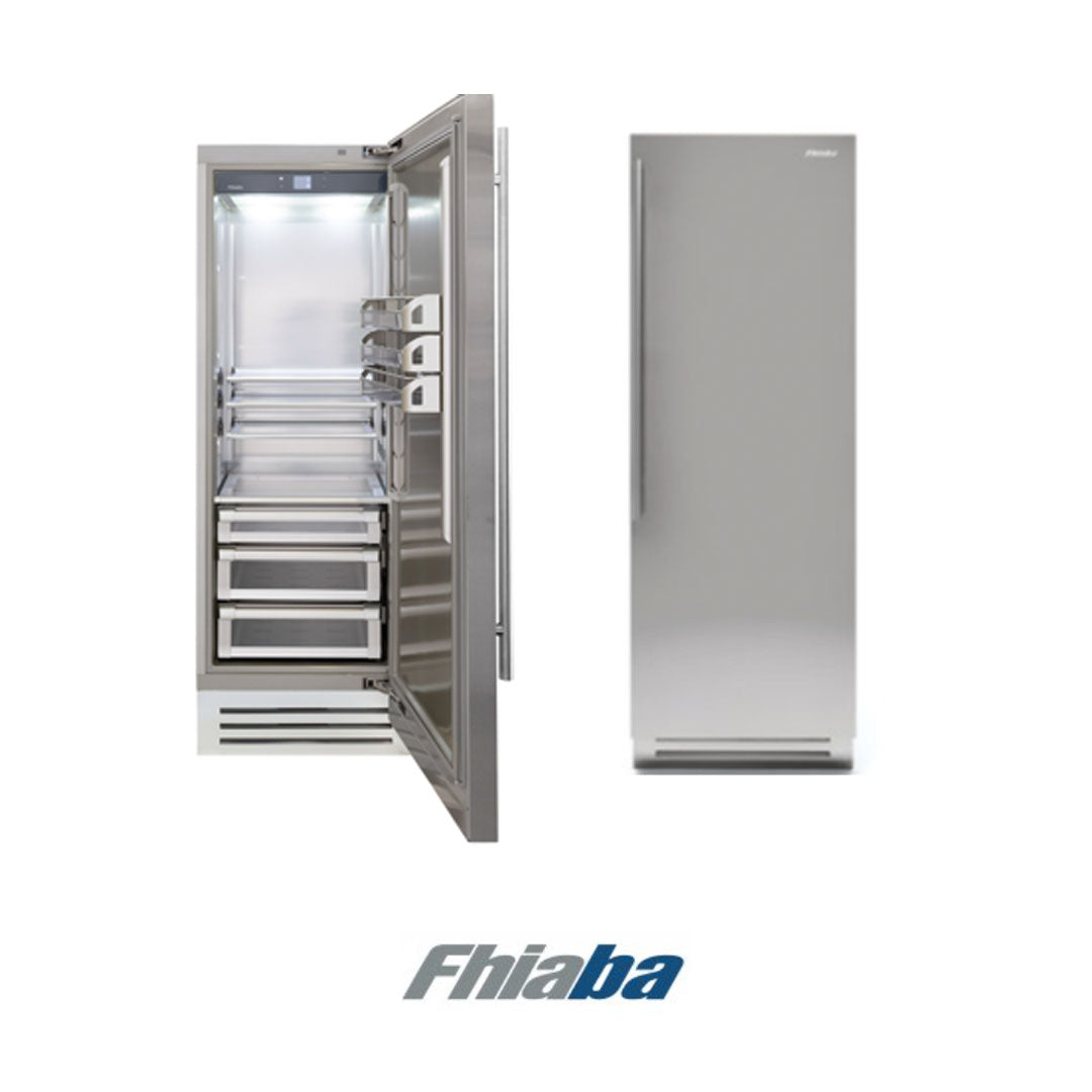 FHIABA - KS7490FZ3IR - Refrigerador puerta en acero 75cm