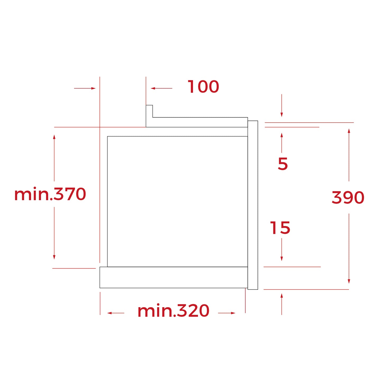 TEKA - Microondas integrable negro 60cm;  ML 822 BIS L - 40584305