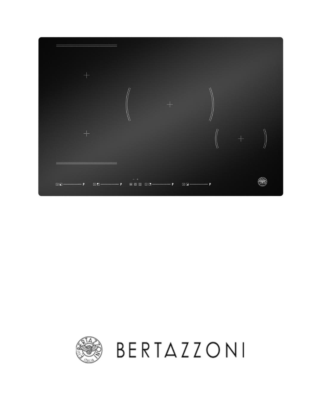 BERTAZZONI - Cubierta de inducción Flex de 78cm - P784I1M30NV