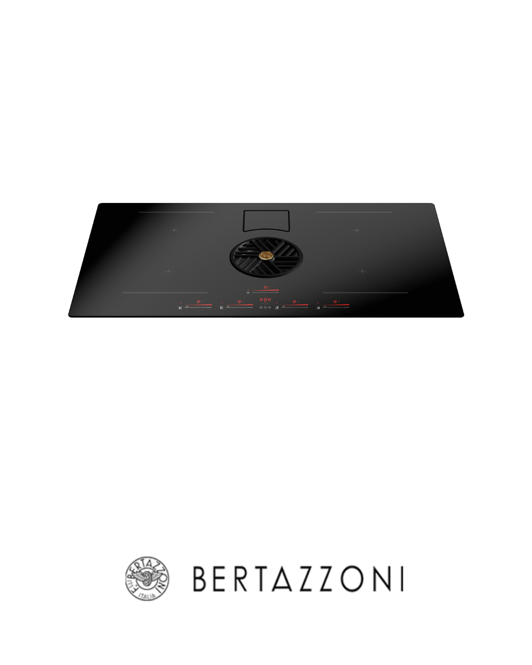 BERTAZZONI - Cubierta de inducción con extractor integrado - PE364IDDNET