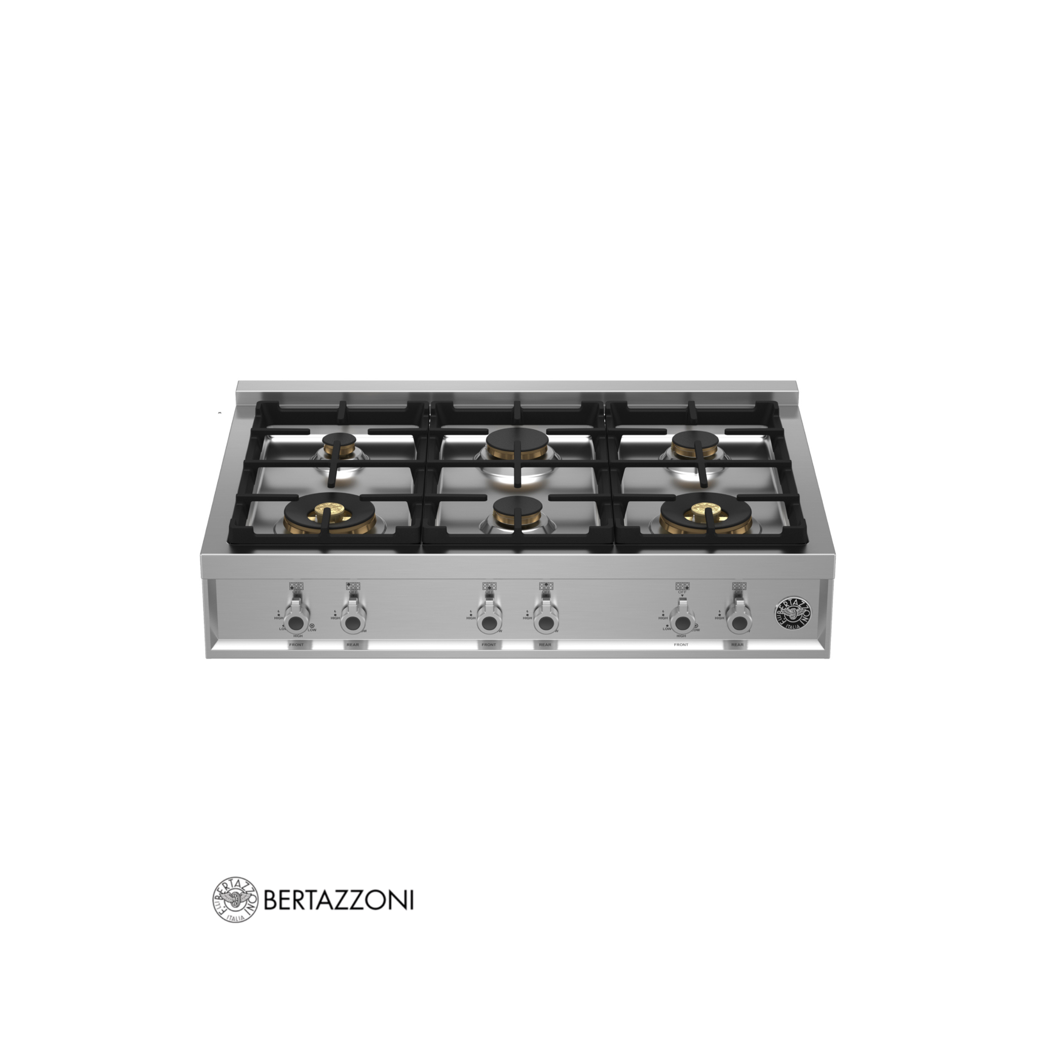 BERTAZZONI - Rangetop 36 Pulgadas Gas Natural & Propano - PROF366RTBXT