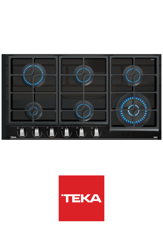 TEKA - Placa cristal Negro 90 CM; GZC 96310 XBB -  112570073