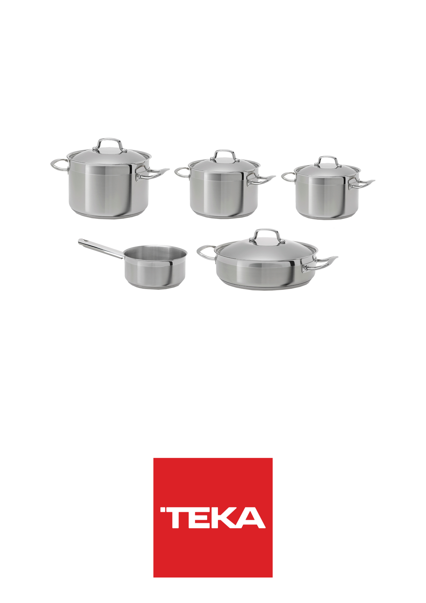 TEKA - Set de batería de induccion de 9 piezas - 49004840