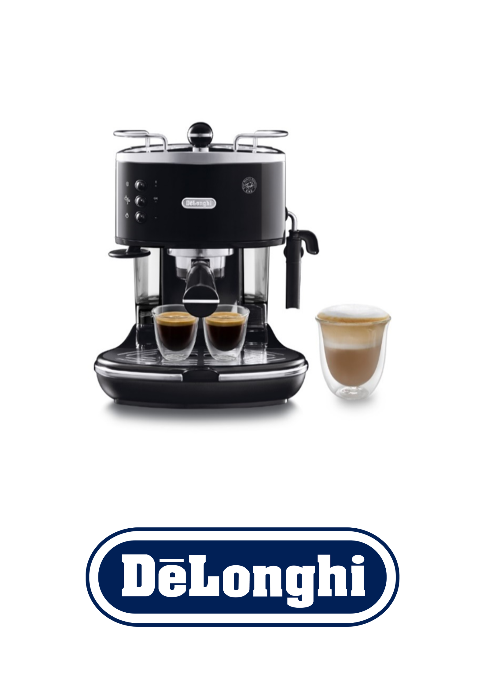 DELONGHI -  Máquina Espresso Icona Black - ECO310BK