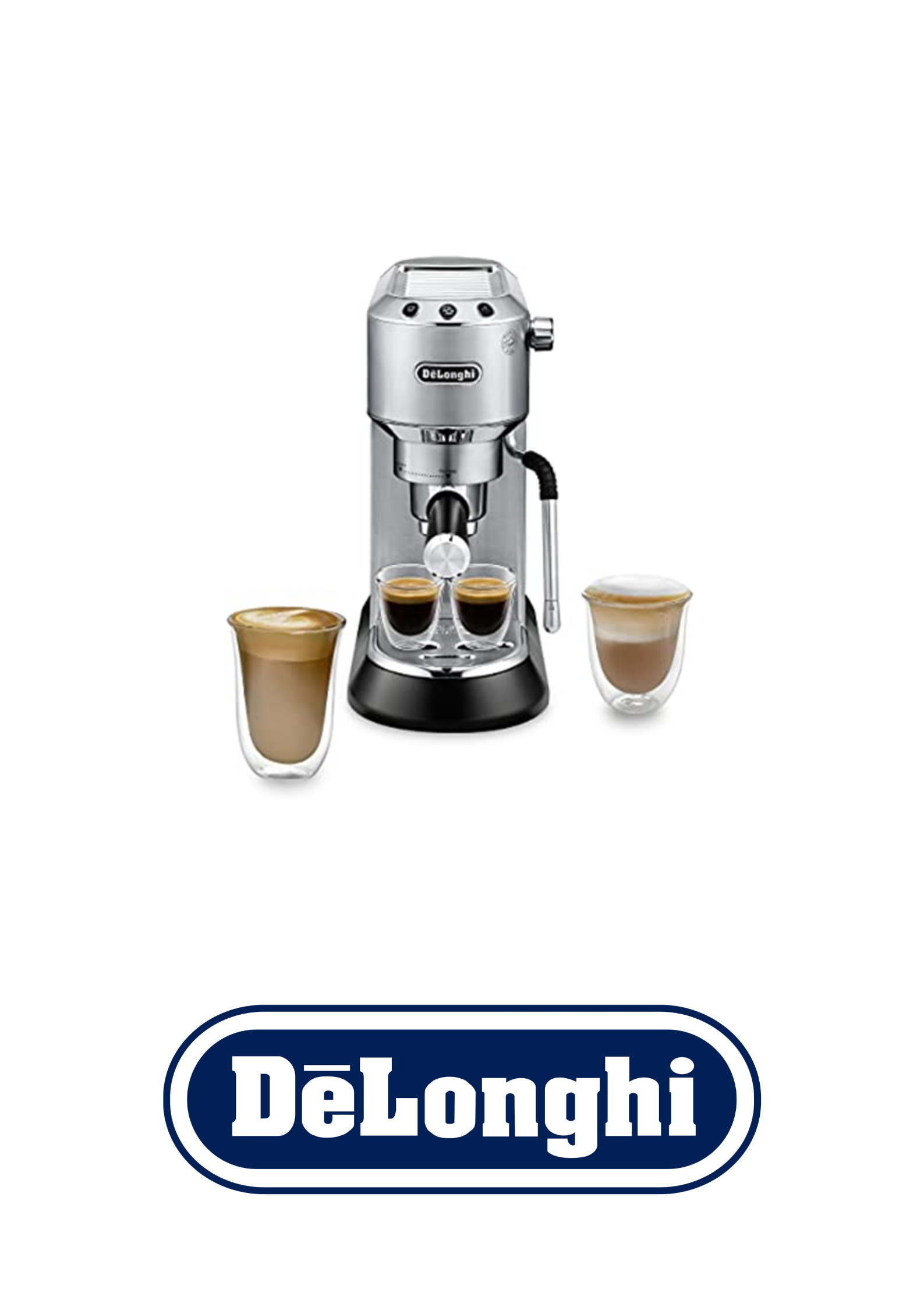 DELONGHI - Máquina Espresso Dedica Arte Silver - EC885M