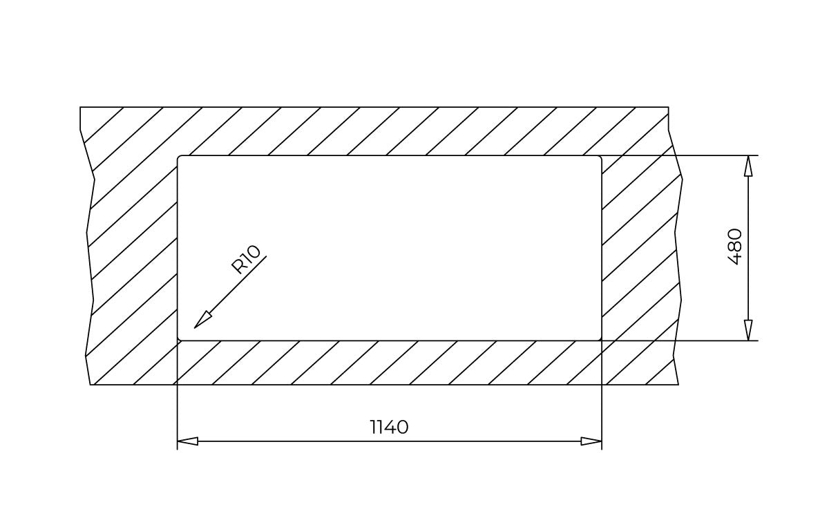 TEKA - Fregador a sobre poner; STONE 80 B-TG 2C 1E - 115400009