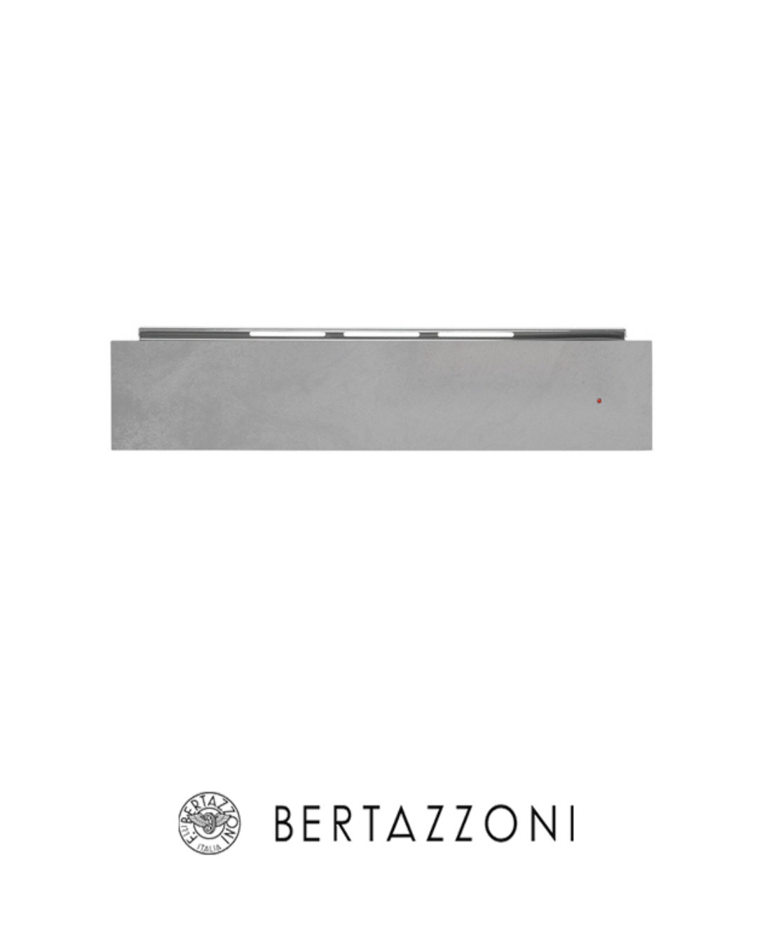 BERTAZZONI -Cajón calentador de platos Moderno 60cm Zinc - WD60Z