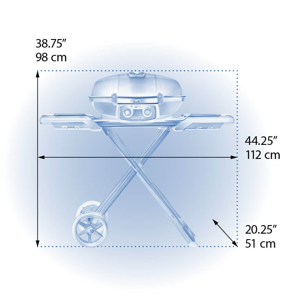 NAPOLEON - Asador Napoleon Portátil Travel Q285RDX - TQ285X-RD-1A