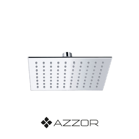 AZZOR -  AXFLS8003-1825CR - Cabeza de ducha rectangular  Azzor cromado 18x25cm