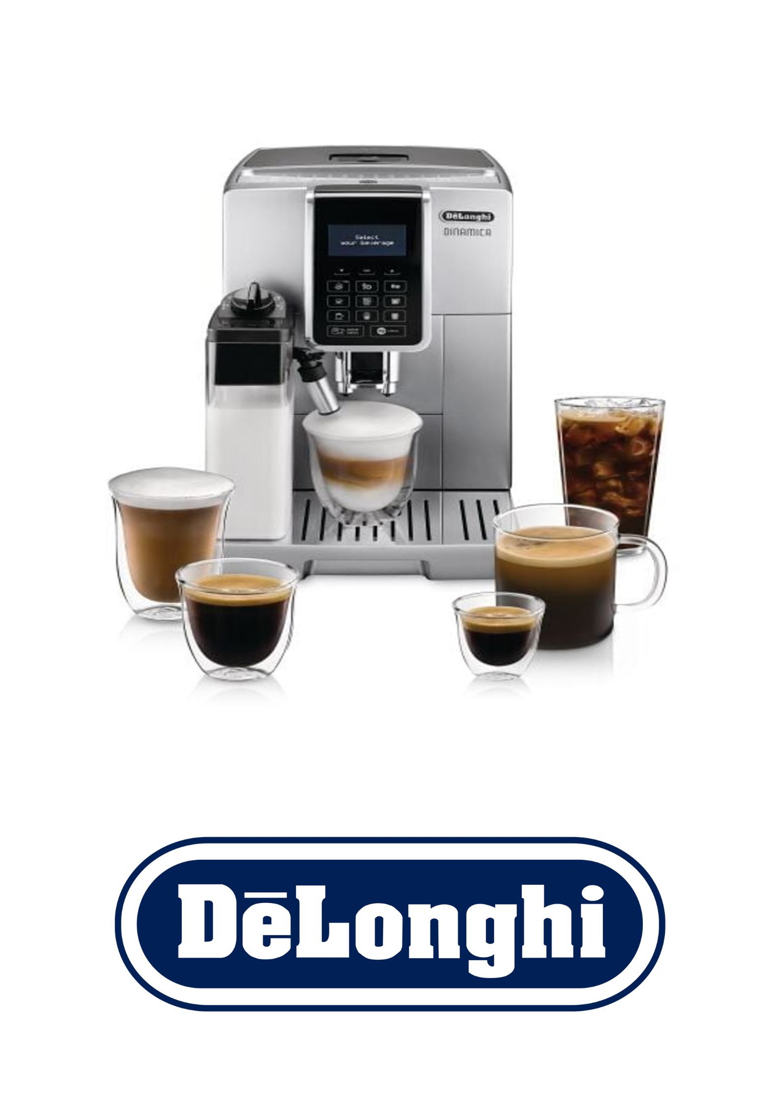 DELONGHI - Máquina Super Automática Dinamica Lattecrema - ECAM35075SI