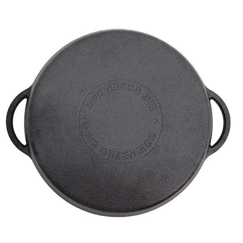 BIG GREEN EGG - BGE Sarten Profundo Hierro Fundido 27 CM - 120144